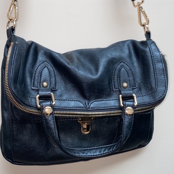 Jeanne Lottie Black leather  crossbody bag - Picture 4 of 16